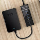 Hub Cabo Usb 3.0 Extensor 4 Portas High Speed