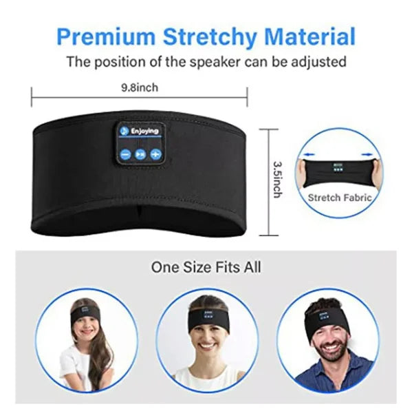 Headset Headset Blootouth Sports Sleep Bandana Workout-Neverdie Store