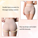 Short Calcinha Encolhe e Diminui Barriga Feminino Cintura Alta Modelador De Cintura Tecido Fitness