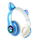 Fone orelha de gatinho com Led Headphone com bluetooth 5.0