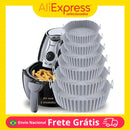Kit com 6 Capas Protetoras de Silicone para AirFryer e Forno Fritadeira Elétrica
