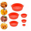 Kit com 6 Capas Protetoras de Silicone para AirFryer e Forno Fritadeira Elétrica