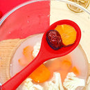 Kit up to 3 Spoon Silicone Red Color Kitchen Utensils