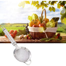 Kit até 3 Peneira Pequena Inox Acessorio e Utensilio de Cozinha