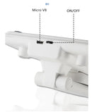 16 LED Adjustable Touch Readable Reading Lamp with 3 Modes for Side Bed/Table/Study-Neverdie