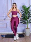 Women's 3D Cross-waistband Ginastica Legging