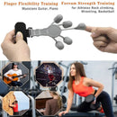 2 PCs 3 Level Guitar Finger Exerciser Stronger Silicone Physioterapy Pianista