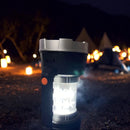 Lanterna Lamparina Luminaria 3 Funçoes Camping Carregador Solar USB Acampamento Trilha Potente