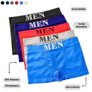 Kit with 4 Microfiber Seamless Men's Boxer Briefs