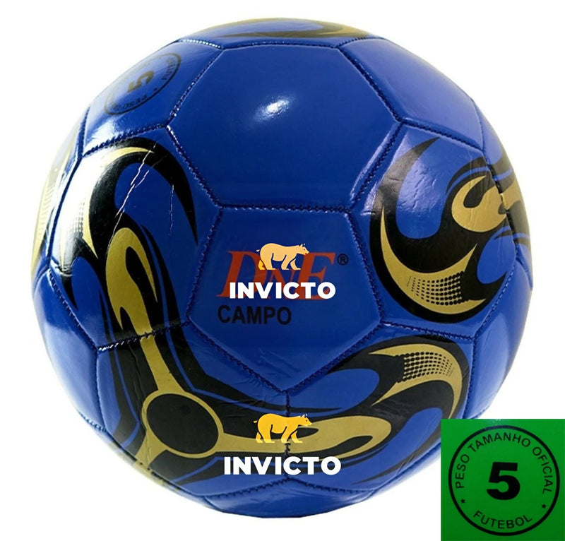 Bola Futebol Campo Tamanho Oficial Costurada Número 5