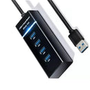Hub Cabo Usb 3.0 Extensor 4 Portas High Speed