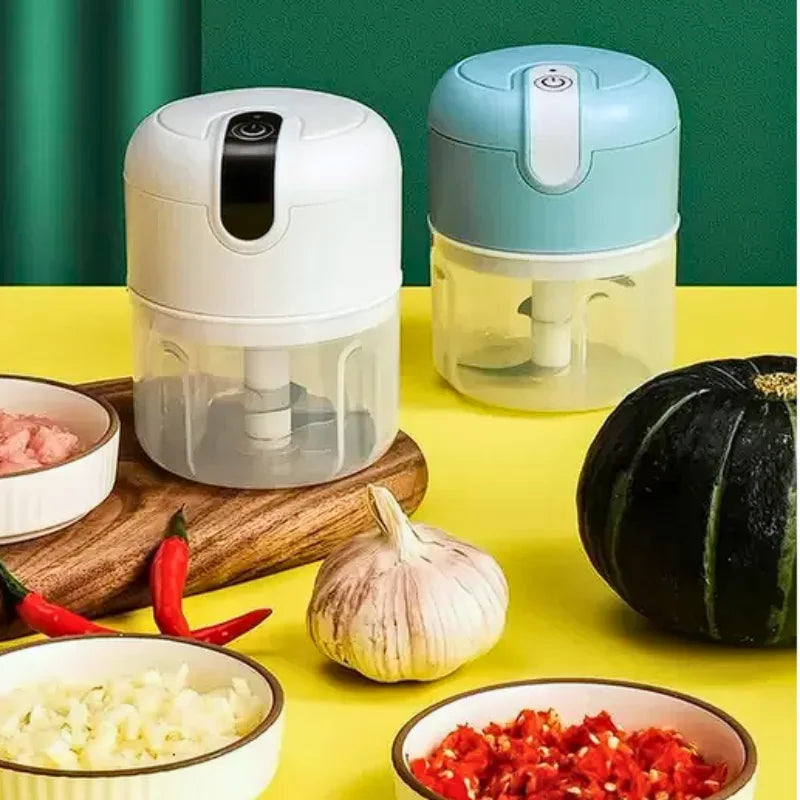 Original 250ml Bivolt Electric Mini Food Usb Processor