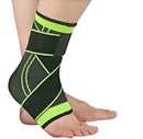 Anklet Anti-Spill Orthopedic Adjustable Sport Knee Protection with Green Crossfit Strap-Neverdie Store