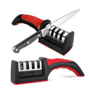 Stainless Kitchen Knives Sharpster With 3 Professional Sharppers