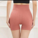 Short Calcinha Encolhe e Diminui Barriga Feminino Cintura Alta Modelador De Cintura Tecido Fitness