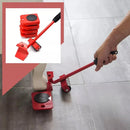 Suporte 5 Peças Movedor Rodinhas para Levantar e Mover Móveis e Transporte Easy Lift