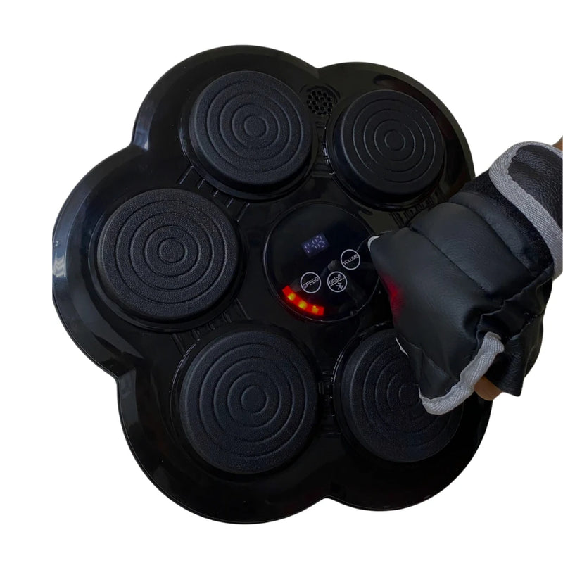 Smart Boxe Máquina De Soco Com luva De Boxe Inteligente Música Bluetooth Alvo De Parede Para Casa Treino