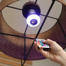 Lampada De Led Com  Bluetooth E Caixa De Som C Controle Rgb 12W