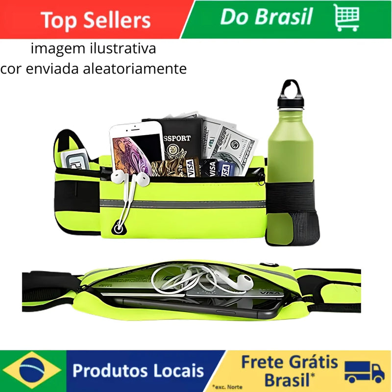 Single Sports Waist Compartment For Sport Waterproof Mobile Phone Door