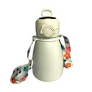 Garrafa Térmica Infantil Inox de água, Inteligente com Adesivos 550ML