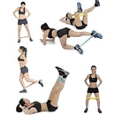 5 Elastic Resistance Bands for Yoga Pilates Workout Gym kit