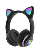 Fone orelha de gatinho com Led Headphone com bluetooth 5.0