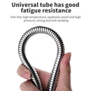 Flexible Stainless Steel Sink Faucet Easy Installation, 1/4 Turn Function