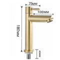 Cuba Gourmet Single Handle Washbasin Tap for Bathroom