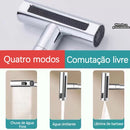 360 rotary kitchen faucet cascade 3 function high pressure nozzle for wall