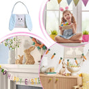 🐰🎁 Cestinha Coelhinho de Páscoa com Alças – Bolsa Reutilizável para Doces, Ovinhos e Caça ao Tesouro | Ideal para Crianças e Festas