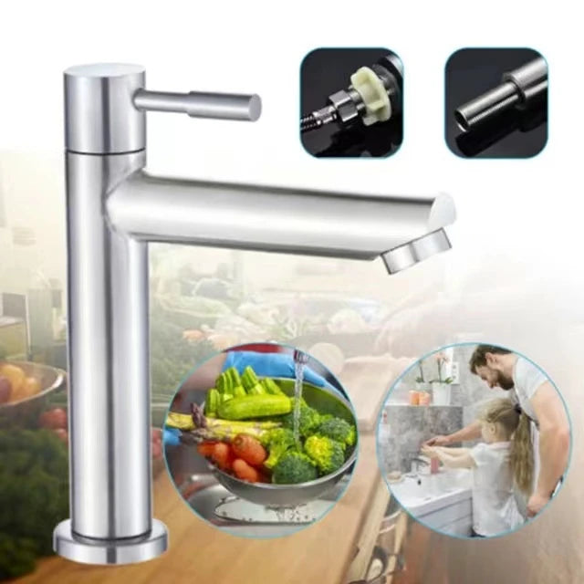 Cuba Gourmet Single Handle Washbasin Tap for Bathroom