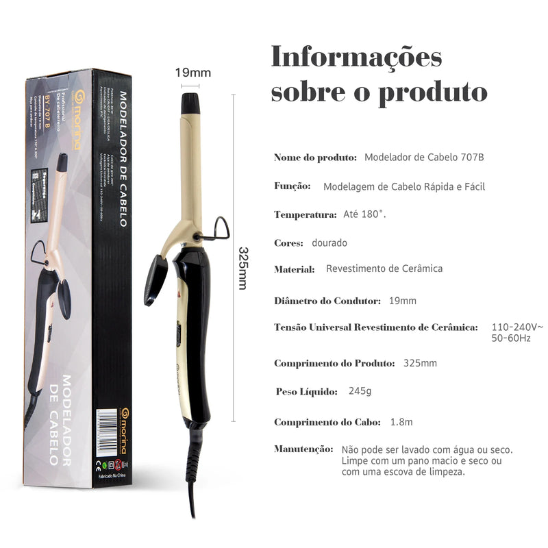 Professional Hair Straightener Curler Hair Curler Professional Hair Curler 110-220V Curling Brush