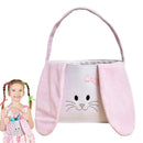 🐰🎁 Cestinha Coelhinho de Páscoa com Alças – Bolsa Reutilizável para Doces, Ovinhos e Caça ao Tesouro | Ideal para Crianças e Festas