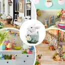 🐰🌸 Decoração de Páscoa Coelhinho em Resina – Enfeite de Mesa de Primavera | Ornamento Fofo