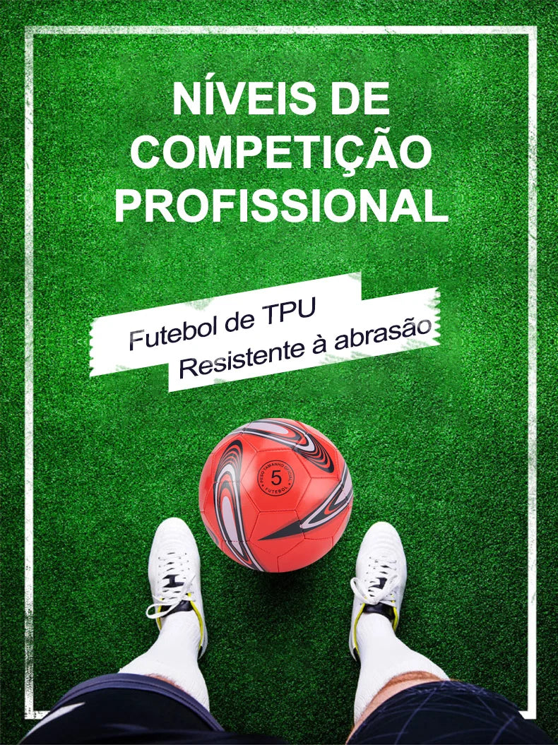 No. 5 Official Soccer Ball/Professional Game Ball/Dumble Custom Colorful Graffiti
