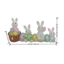 🐰✨ Estatueta LED Coelhinho com Ovo de Páscoa – Decorativo, Educativo e Iluminado | Presente Criativo, Topo de Bolo, Enfeite para Festa e Casa