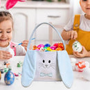 🐰🎁 Cestinha Coelhinho de Páscoa com Alças – Bolsa Reutilizável para Doces, Ovinhos e Caça ao Tesouro | Ideal para Crianças e Festas