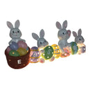 🐰✨ Estatueta LED Coelhinho com Ovo de Páscoa – Decorativo, Educativo e Iluminado | Presente Criativo, Topo de Bolo, Enfeite para Festa e Casa