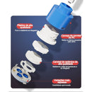 360 rotary kitchen faucet cascade 3 function high pressure nozzle for wall