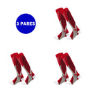 Kit com 3 Pares de Meias de Compressão Profissional – Estimula Corrida, Ciclismo, Performance em Provas e Alívio de Varizes