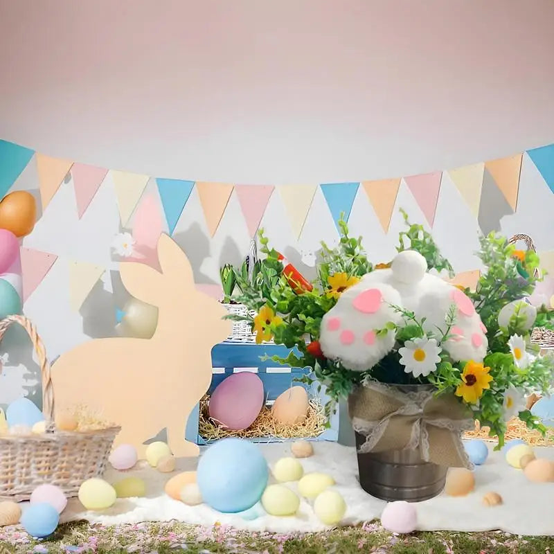  Coelhinho Decorativo de Páscoa – Estatueta Versátil para Casa | Toque Aconchegante e Estético para Qualquer Ambiente