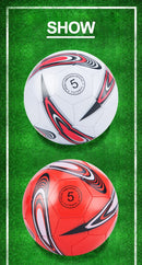 No. 5 Official Soccer Ball/Professional Game Ball/Dumble Custom Colorful Graffiti