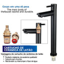 Cuba Gourmet Single Handle Washbasin Tap for Bathroom